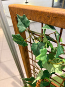 HØJBED MED INTEGRERET ESPALIER I CORTENSTÅL